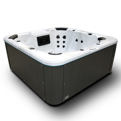 7 Badkuip van de persoons de Outdoor Whirlpool Massage Spa Hete Ton met Massagepomp