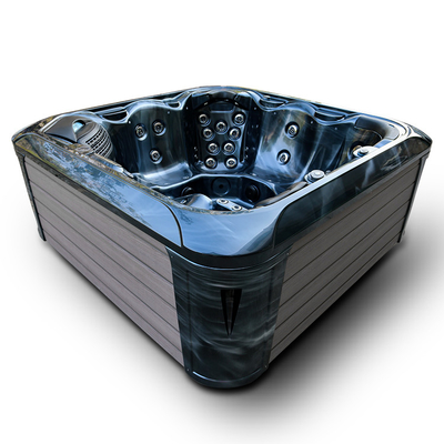 6 Acrylic Outdoor Spa Hete de Ton inground Bath Tub Spa Pool van de personenfamilie