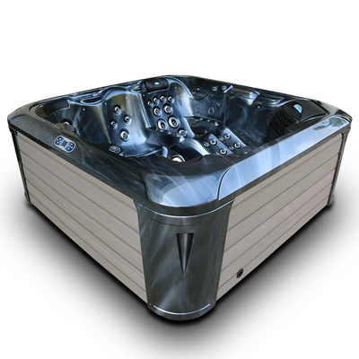 6 Acrylic Outdoor Spa Hete de Ton inground Bath Tub Spa Pool van de personenfamilie