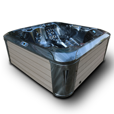 6 Acrylic Outdoor Spa Hete de Ton inground Bath Tub Spa Pool van de personenfamilie