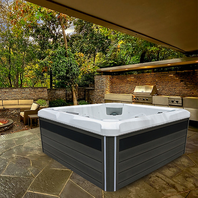 M-360D Openlucht Amerikaanse Acrylic Massage Spa Ton met Jacuzzzi-Functie voor 5 Personen