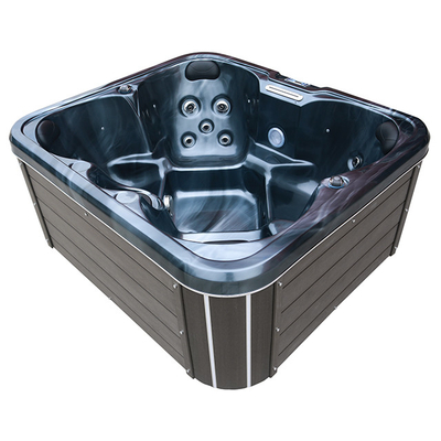 De openluchtair Jets Whirlpool Spa Hete Badkuip van de Tonnenmassage voor 4 Mensen