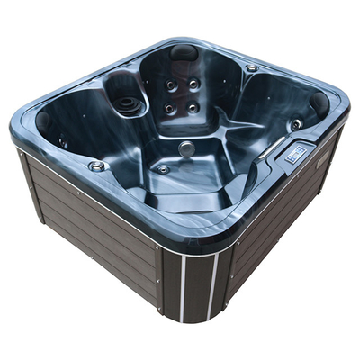 De openluchtair Jets Whirlpool Spa Hete Badkuip van de Tonnenmassage voor 4 Mensen