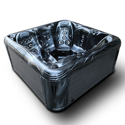 6 Hete Ton van de persoons de Outdoor Hydro Whirlpool Spa Massage Bathtub Spa