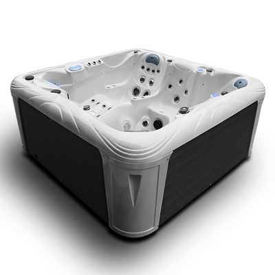 6 Hete Ton van de persoons de Outdoor Hydro Whirlpool Spa Massage Bathtub Spa
