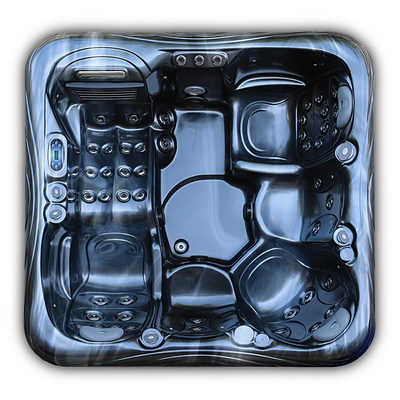 Van de New Outdoor Spa de Acrylmassage Spa Binnen Hete Ton Draaikolkbadkuip