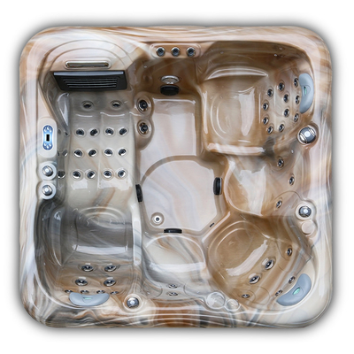 Van de New Outdoor Spa de Acrylmassage Spa Binnen Hete Ton Draaikolkbadkuip