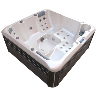 5 de Massage Hot Tub Outdoor Spa Ton van de mensendraaikolk met Kleurrijke LEIDEN Licht