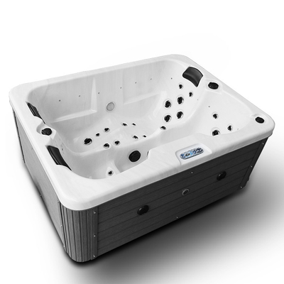 3 de Binnenplaats Hot Tubs Outdoor Spa Badkuip van de zetels Hydromassage met 30 Stralen