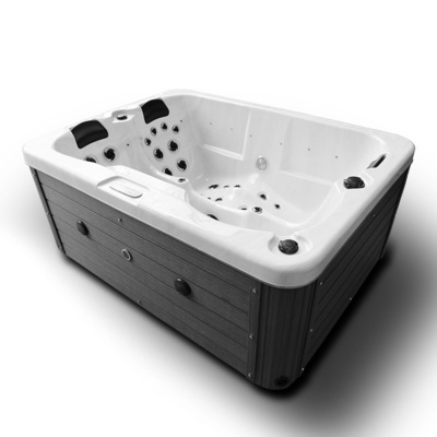 3 de Binnenplaats Hot Tubs Outdoor Spa Badkuip van de zetels Hydromassage met 30 Stralen