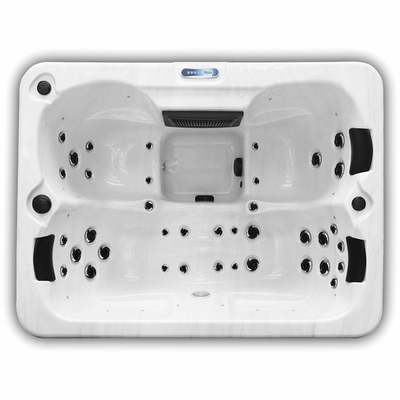 3 de Binnenplaats Hot Tubs Outdoor Spa Badkuip van de zetels Hydromassage met 30 Stralen