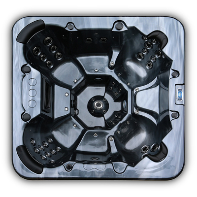 Draaikolkenbadkuip van luxe de Large Acrylic Outdoor Spa Hete Tonnen voor 6-7 Mensen