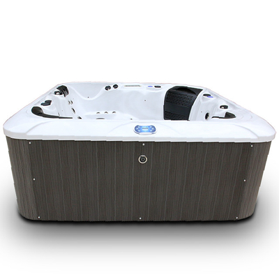 6 Hydrokuuroorden van de persoons de Openlucht Acrylic Massage Bathtub Spa Hete Ton