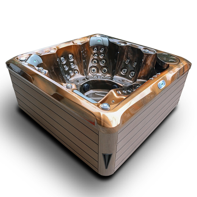 Moderne vrijstaande 6 personen buitenspa CE badkuip Whirlpool Hydro Massage Spa Tub
