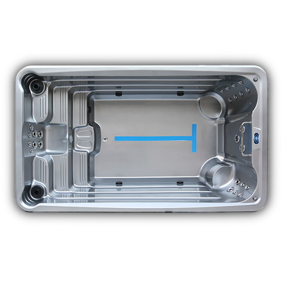 Acrylic Outdoor Swim Spa Pool met de Draadloze Technologie van Bluetooth en Draadloos Correct Systeem