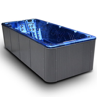 Luxe 8 Eindeloze Persoons Acryldraaikolk zwemt Pool de Openluchtmassage Kuuroorden zwemt