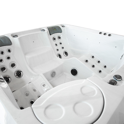 4 van de de Massagebadkuip van de persoons de Openluchtdraaikolk Hete Tubs Home Garden Spa Ton