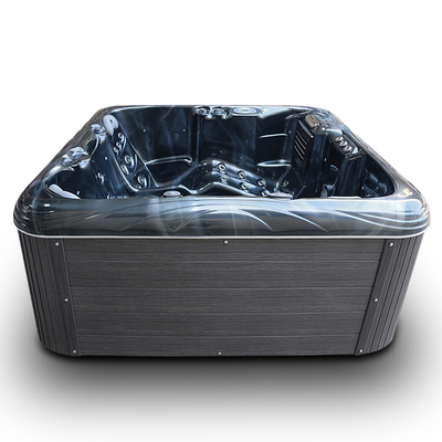 5 mensen Outdoor Freestanding Massage Spa Hete Tonnen met Draadloze Bluetooth-Muziek