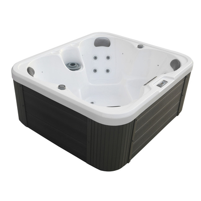 3KW vierkant 4 Seats Whirlpool Spa Badkuipenmassage Hot Tubs Hydrotherapy Openlucht Spa
