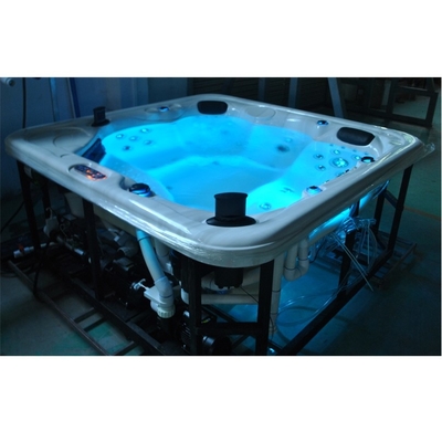 Villa 6 Persoonsmassage Bathtub Acrylic Spa Hete Tonnen met Ozonator