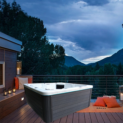 Outdoor Spa Acrylmassage Hete Ton voor Persoon 5 met Spreker