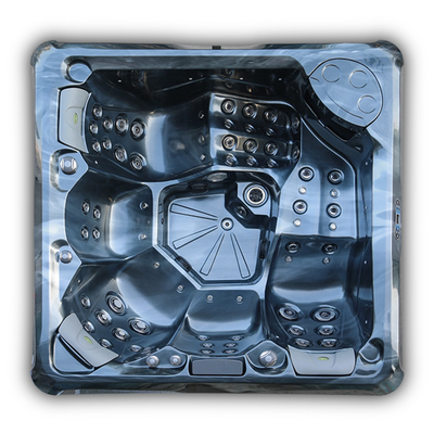 Buitentuinhome Outdoor Acrylic Spa Hete Ton met LEIDEN Lichten en Bluetooth