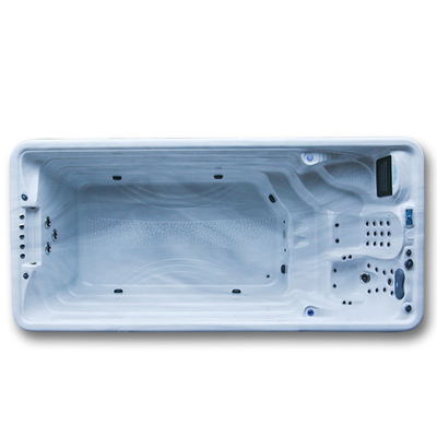 4.8m Outdoor Spa Heet Tub Endless Swim Spa Acryl Zwembad
