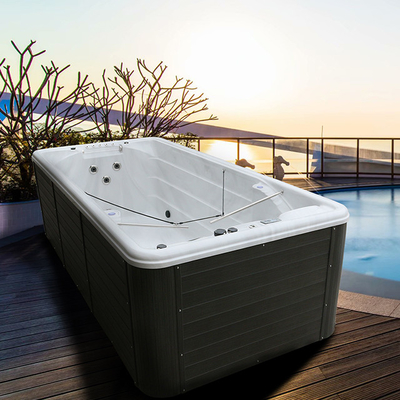 Luxe Acryl zwemt Eindeloos Pool Openluchtwhirlpool Massage Swim Spa