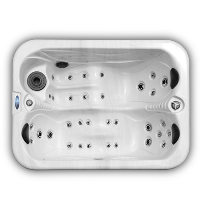 Nieuwe Style Outdoor Whirlpools Spa Hete Ton met Omkeerbare Zitkamer
