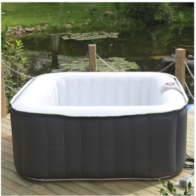 Moderne Hete de Ton Outdoor Round Inflatable Spa Ton van de 4 Persoonstuin