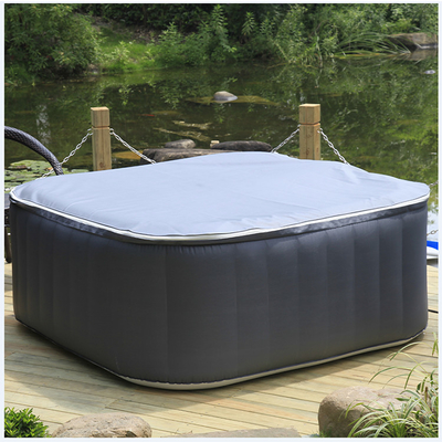 Moderne Hete de Ton Outdoor Round Inflatable Spa Ton van de 4 Persoonstuin