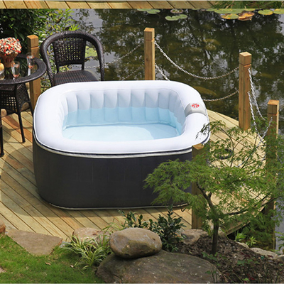 Moderne Hete de Ton Outdoor Round Inflatable Spa Ton van de 4 Persoonstuin