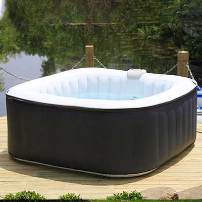 Moderne Hete de Ton Outdoor Round Inflatable Spa Ton van de 4 Persoonstuin