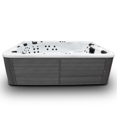 8 10 Personen Acryl Openlucht Eindeloos Zwembad Freestanding 1320mm