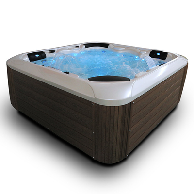 High-tech Luxe Indoor Massage Bathtub Spa Tonnen met Bluetooth voor 5 personen