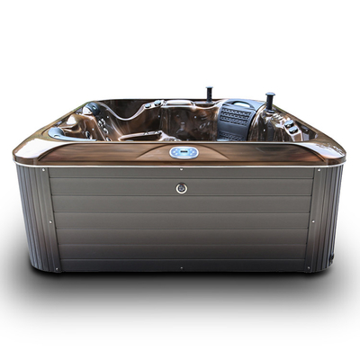 High-tech Luxe Indoor Massage Bathtub Spa Tonnen met Bluetooth voor 5 personen