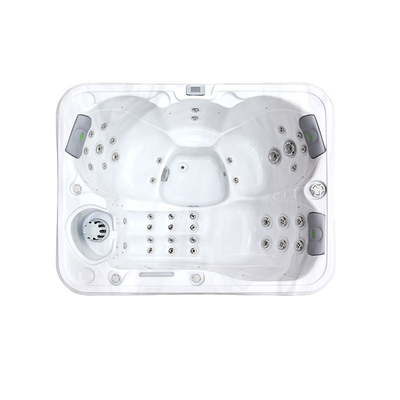 Acrylische hydrotherapie Whirlpool Massage Spa Hot Tub voor 4 personen voor ontspanning in de buitenlucht