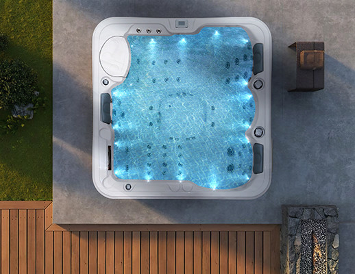 4 personen Outdoor Whirlpool Spa Tuin Draagbare Massage Bad Design