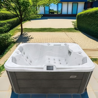 Goedkwaliteit Acryl buitenbad Hydro massage spa zwembad Sauna Hot tub zwembad