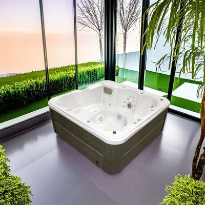 Acrylische Whirlpool Spa Tub 6 personen Buiten Massage Hot Tub voor Family Leisure Party