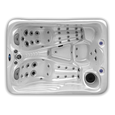 Binnen In een nis gezette Freestanding Hete Tonnen en Outdoor Spa met LEIDENE Lichten