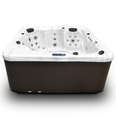 Freestanding Openlucht het Badton Hot Tubs Hydrotherapy Spa 1800L van de Watervalmassage