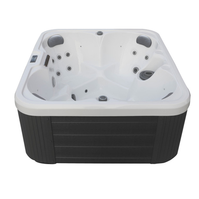 3KW vierkant 4 Seats Whirlpool Spa Badkuipenmassage Hot Tubs Hydrotherapy Openlucht Spa